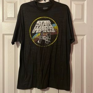 Star Wars Gray Graphic Tee